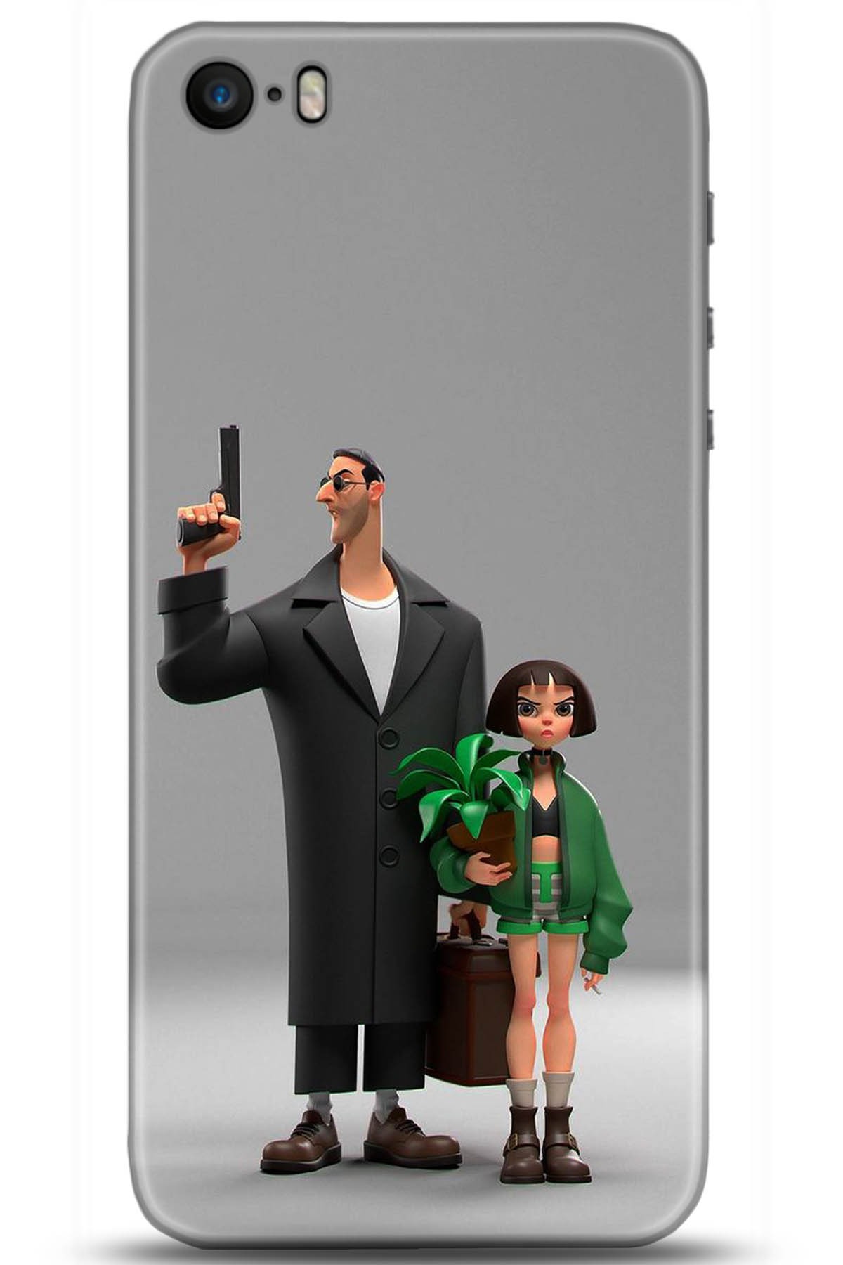 Apple iPhone 5S Uyumlu Kılıf HD Baskılı Kılıf - Followed Institution 5079