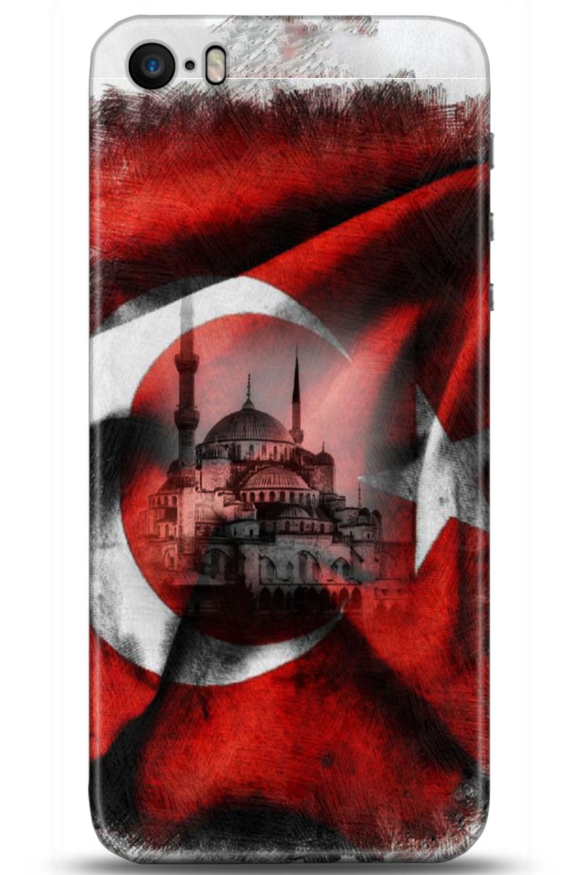 Apple iPhone 5S Uyumlu Kılıf HD Baskılı Kılıf - Followed Institution 5178