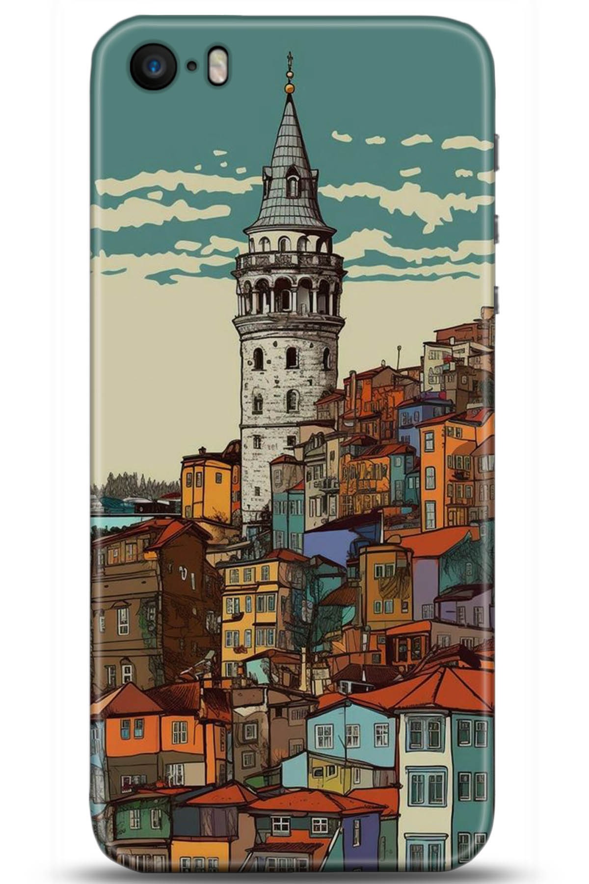 Apple iPhone 5S Uyumlu Kılıf HD Baskılı Kılıf - Followed Institution 5199