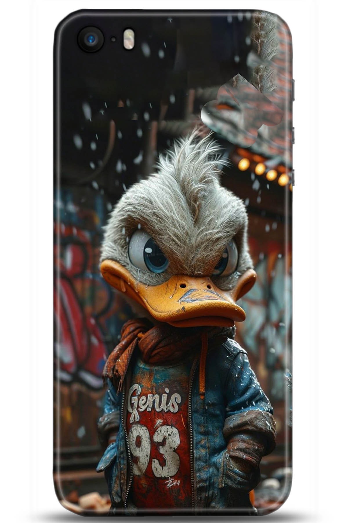 Apple iPhone 5S Uyumlu Kılıf HD Baskılı Kılıf - Followed Institution 5230