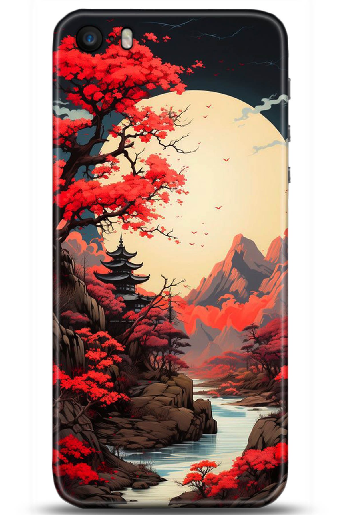 Apple iPhone 5S Uyumlu Kılıf HD Baskılı Kılıf - Followed Institution 5242