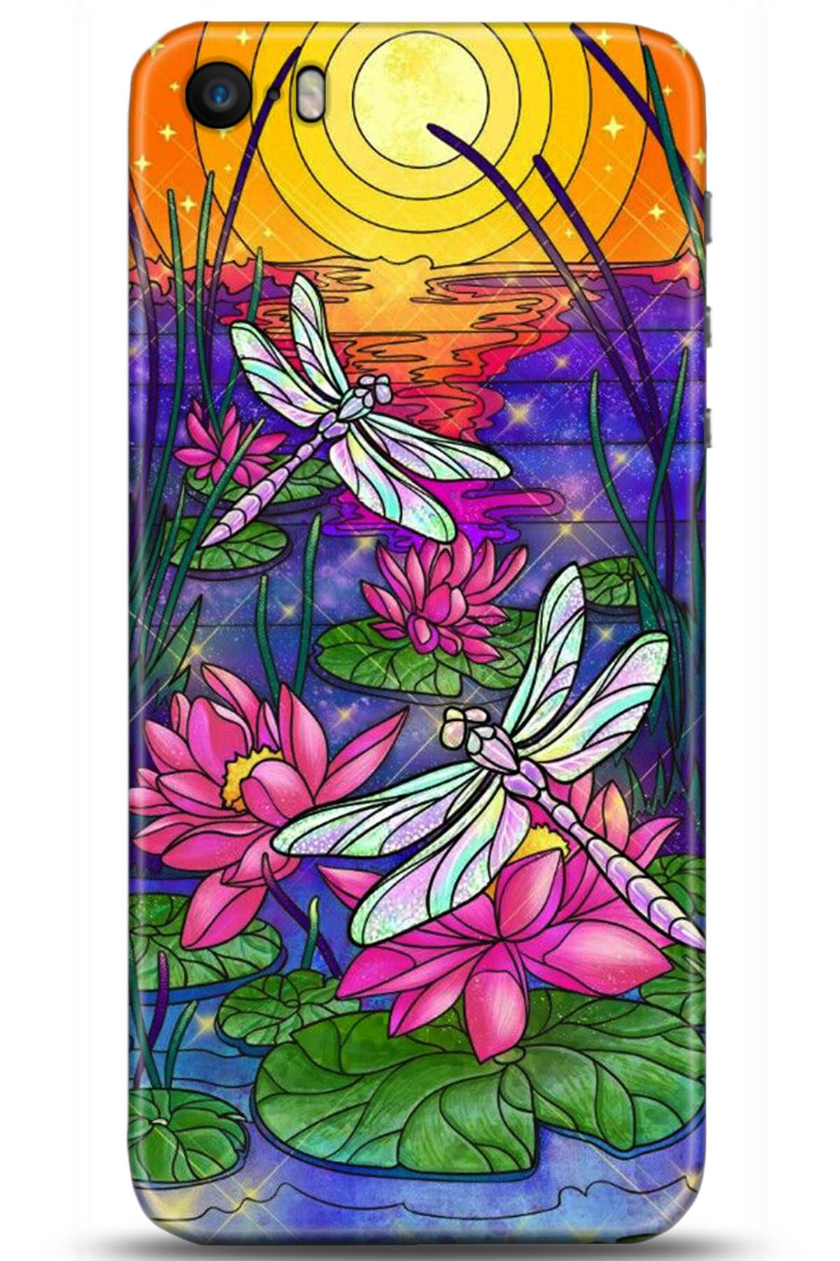 Apple iPhone 5S Uyumlu Kılıf HD Baskılı Kılıf - Followed Institution 5274