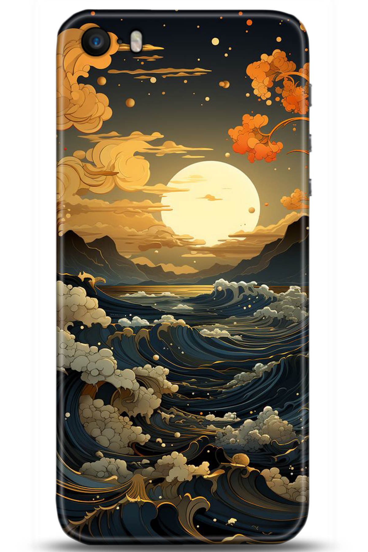 Apple iPhone 5S Uyumlu Kılıf HD Baskılı Kılıf - Followed Institution 5278