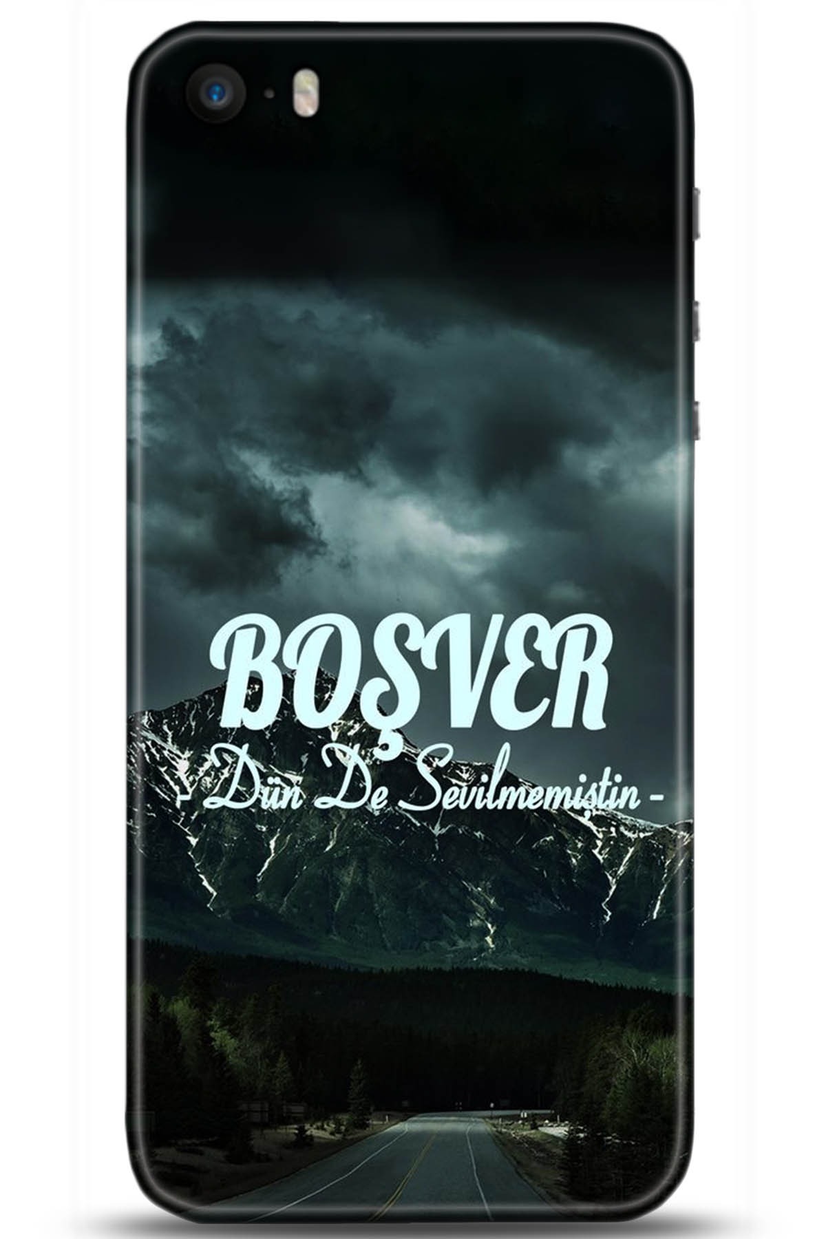 Apple iPhone 5S Uyumlu Kılıf HD Baskılı Kılıf - Followed Institution 5288