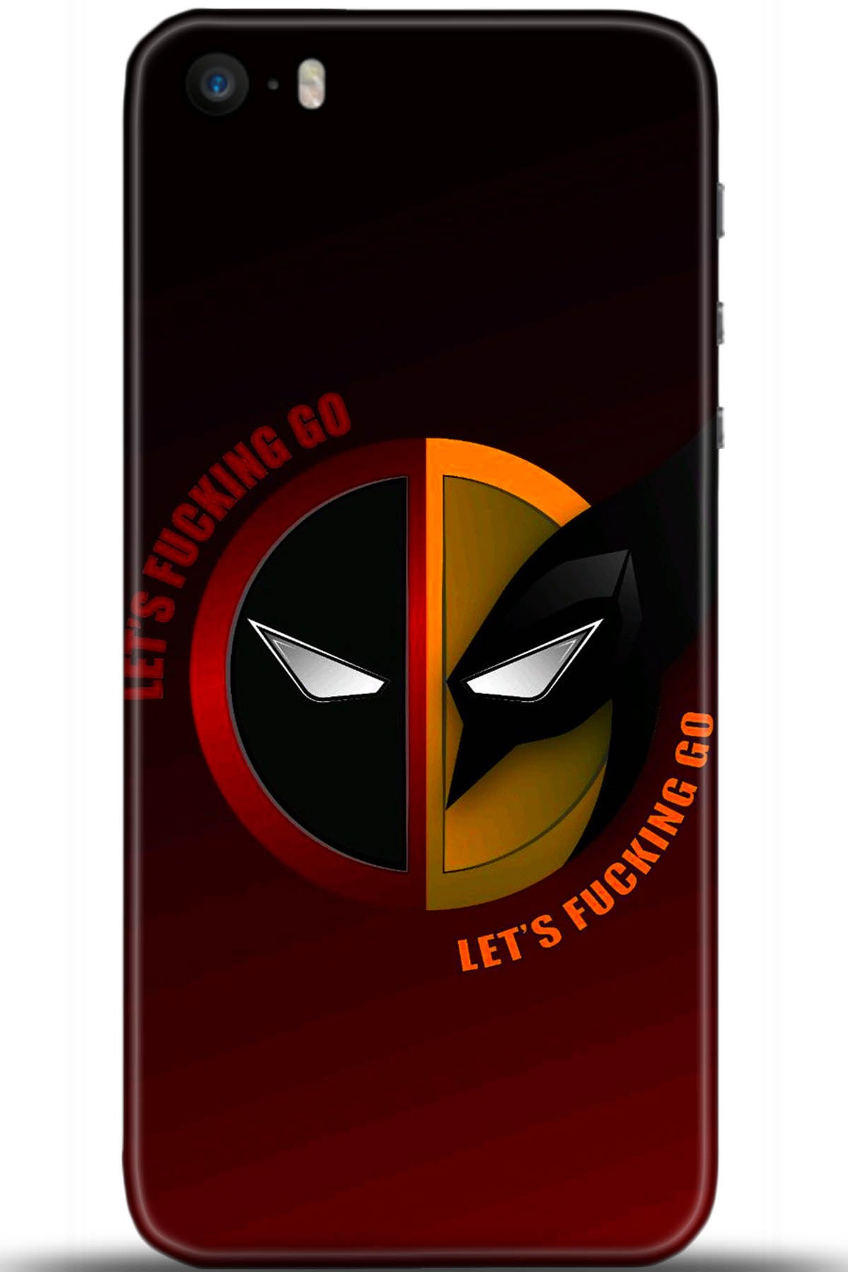 Apple iPhone 5S Uyumlu Kılıf HD Baskılı Kılıf - Followed Institution 5388