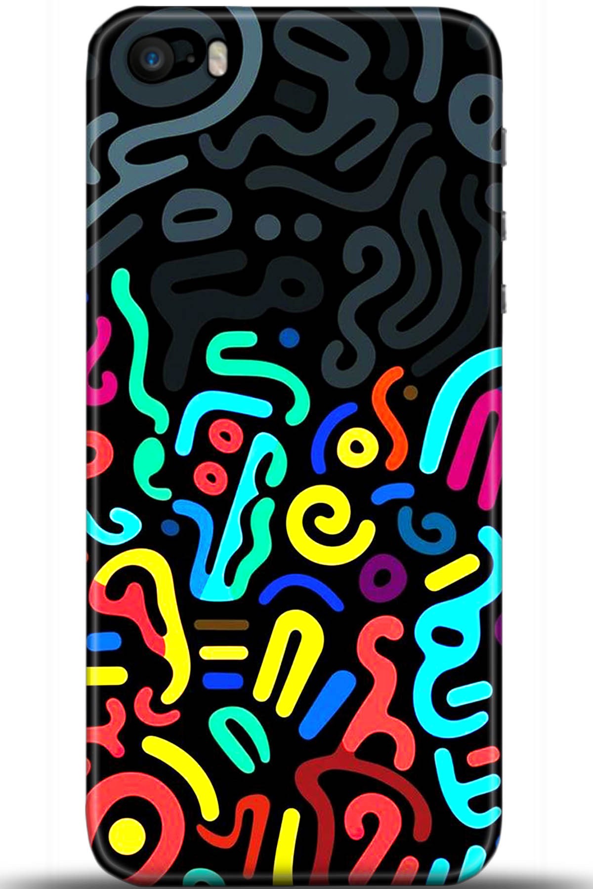 Apple iPhone 5S Uyumlu Kılıf HD Baskılı Kılıf - Followed Institution 5465