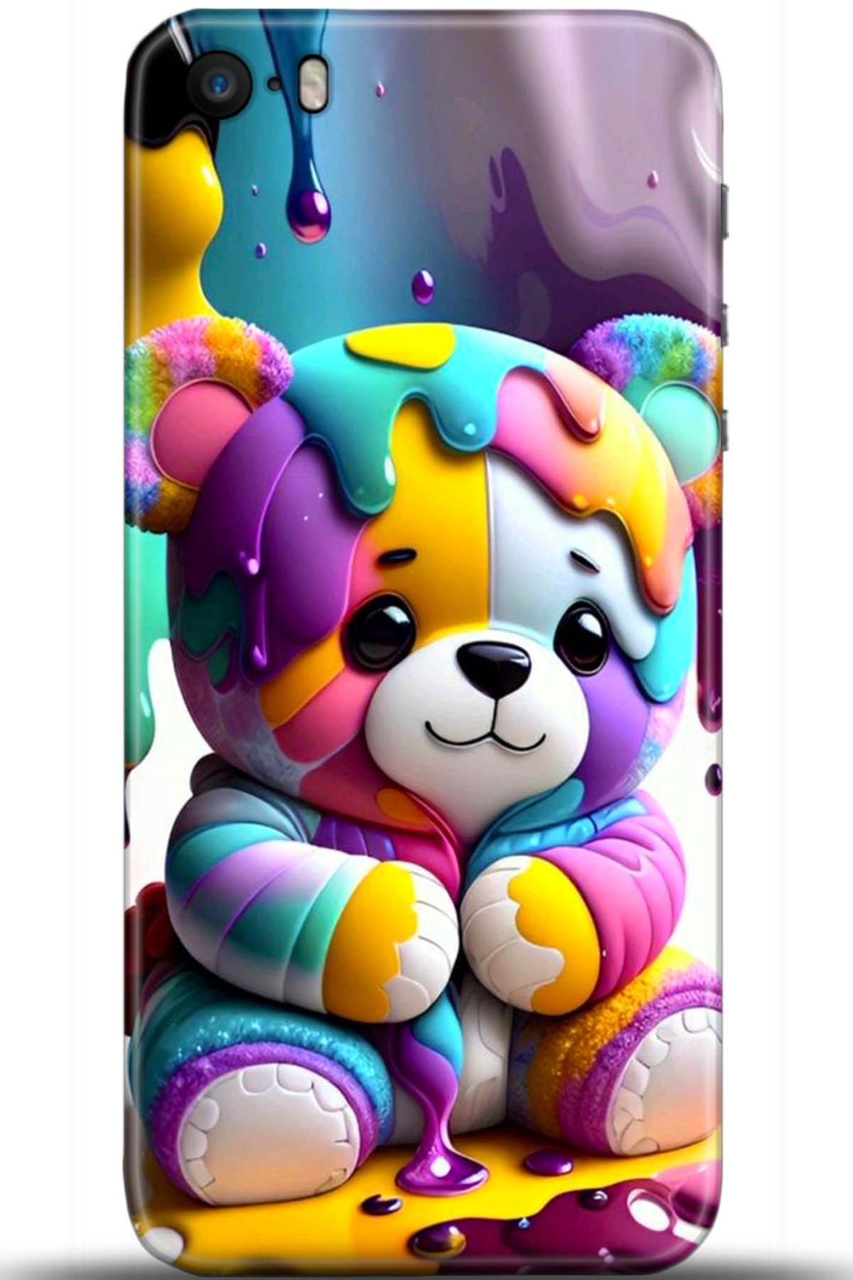 Apple iPhone 5S Uyumlu Kılıf HD Baskılı Kılıf - Followed Institution 5493