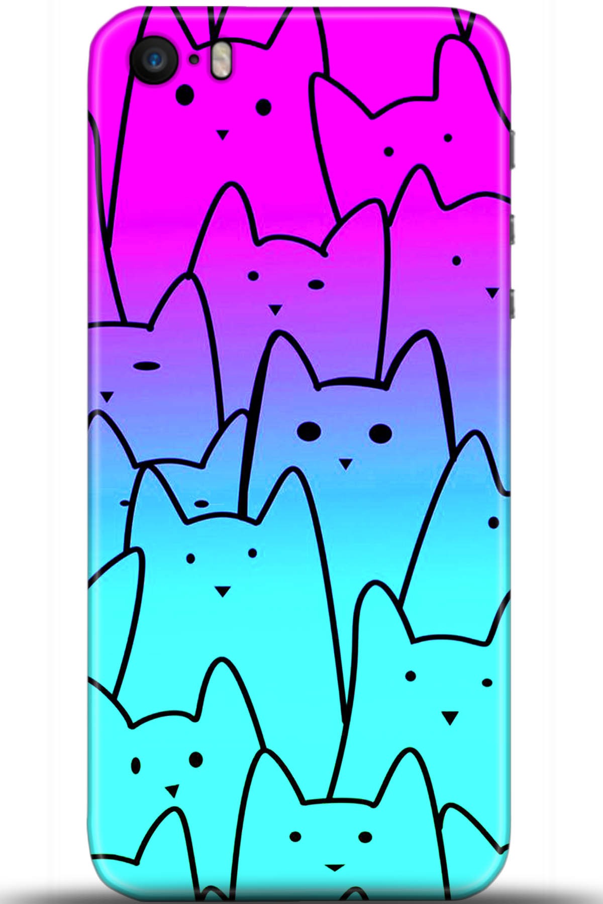 Apple iPhone 5S Uyumlu Kılıf HD Baskılı Kılıf - Followed Institution 5511