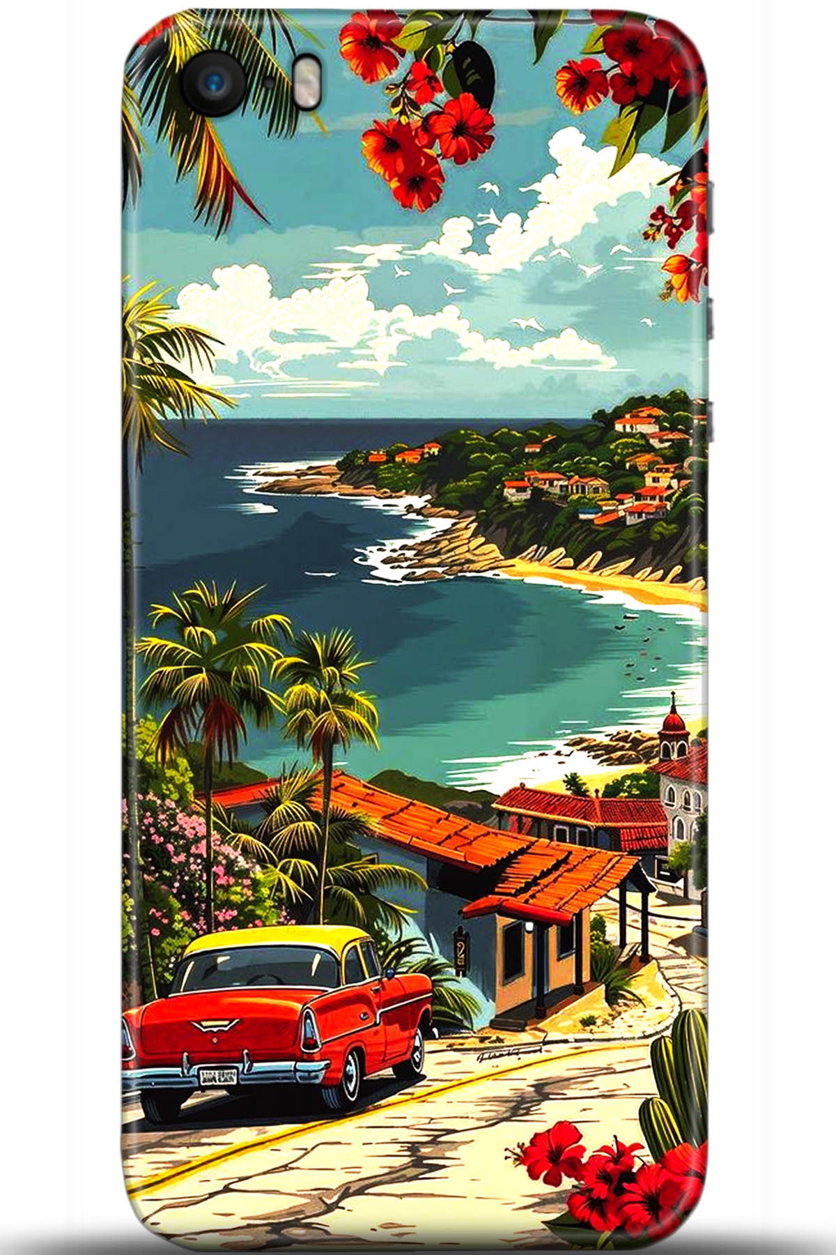 Apple iPhone 5S Uyumlu Kılıf HD Baskılı Kılıf - Followed Institution 5560