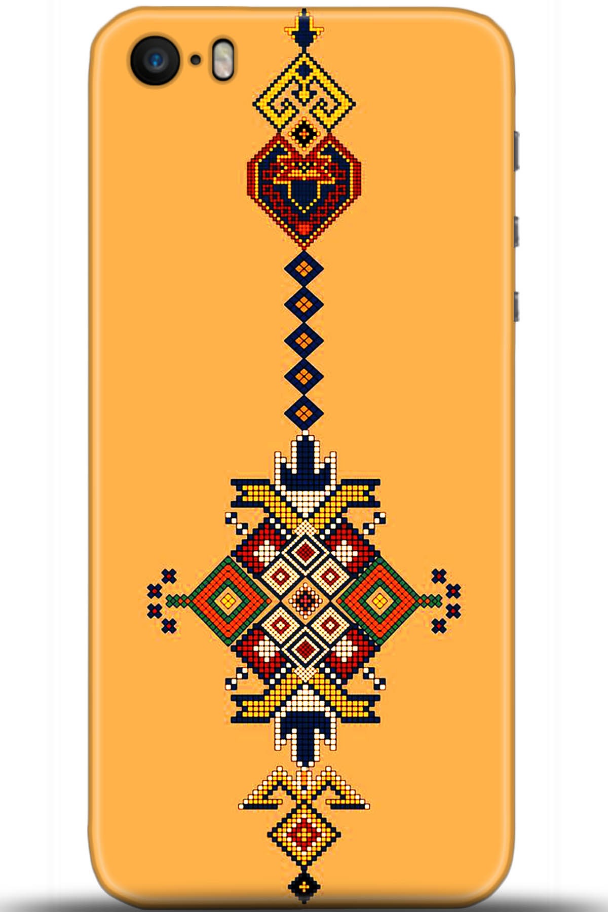 Apple iPhone 5S Uyumlu Kılıf HD Baskılı Kılıf - Followed Institution 5609