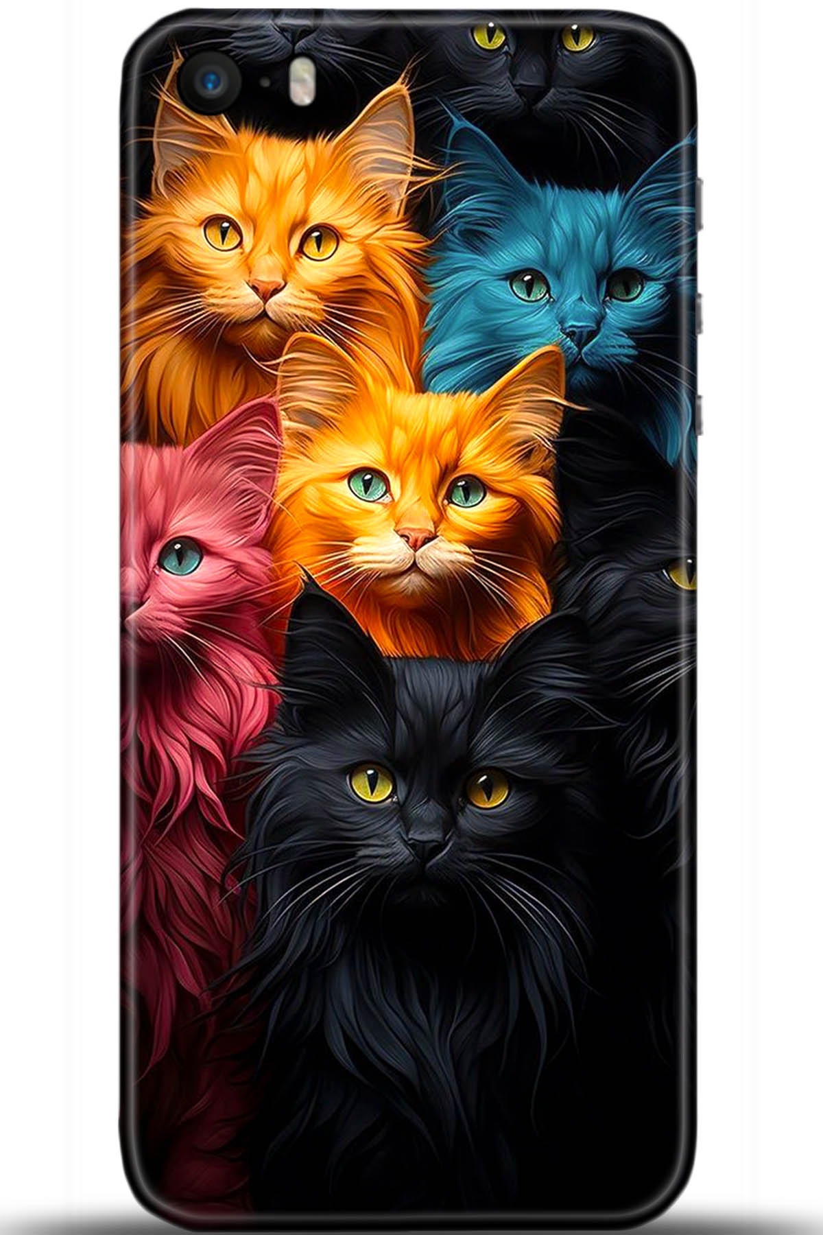 Apple iPhone 5S Uyumlu Kılıf HD Baskılı Kılıf - Followed Institution 5610