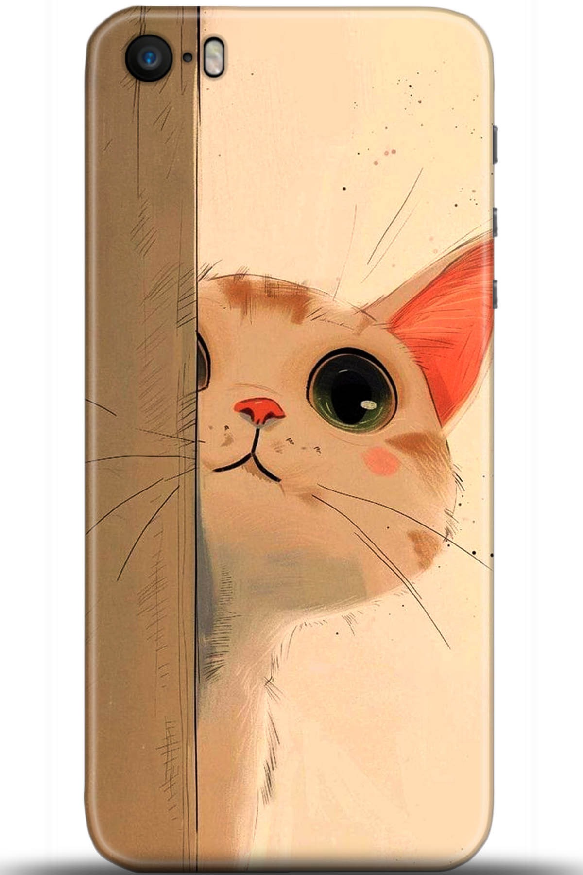 Apple iPhone 5S Uyumlu Kılıf HD Baskılı Kılıf - Followed Institution 5653