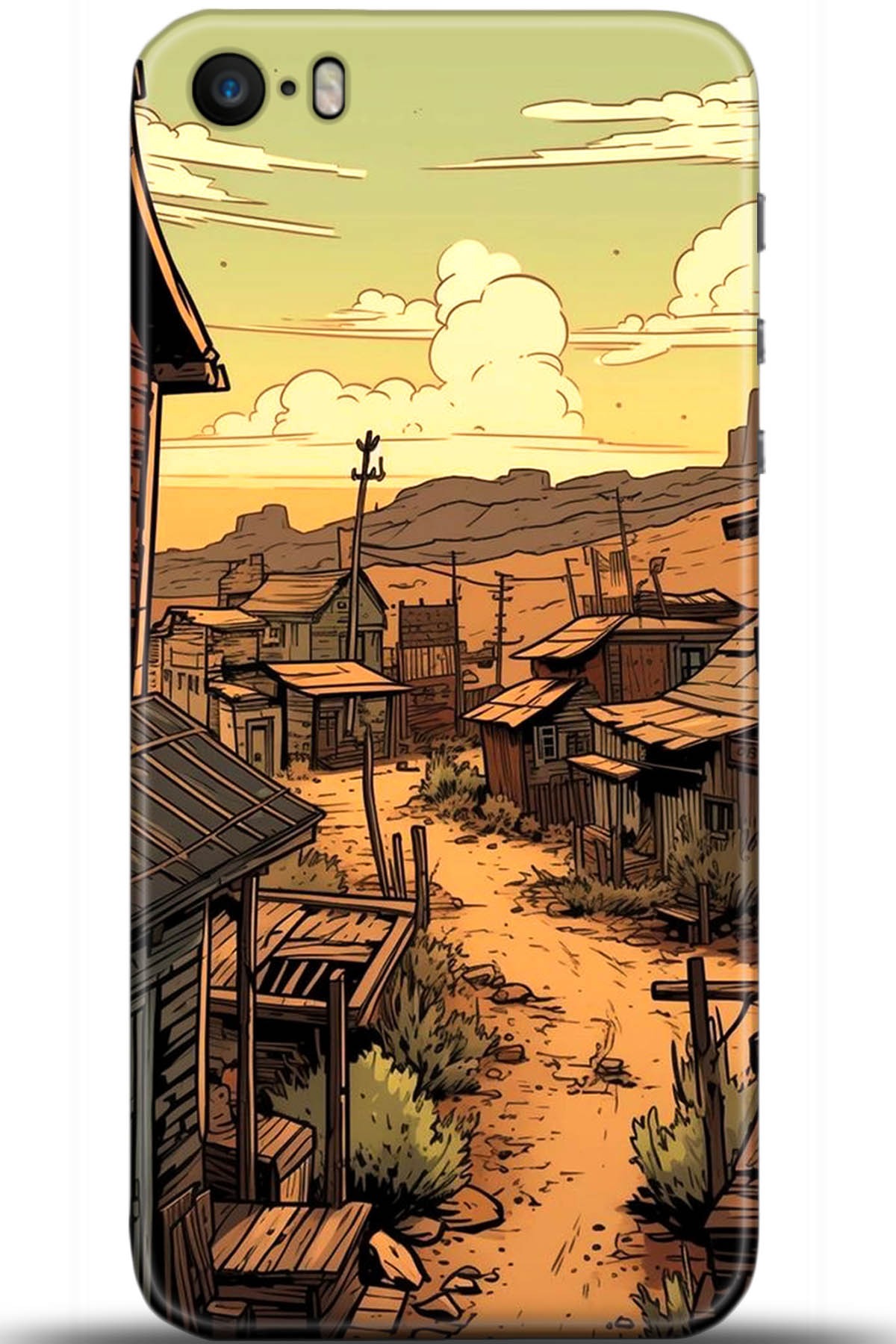 Apple iPhone 5S Uyumlu Kılıf HD Baskılı Kılıf - Followed Institution 5676