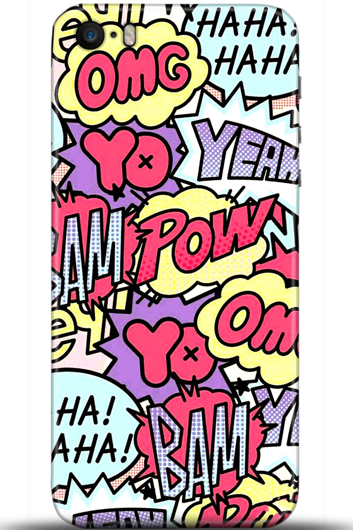 Apple iPhone 5S Uyumlu Kılıf HD Baskılı Kılıf - Followed Institution 5682