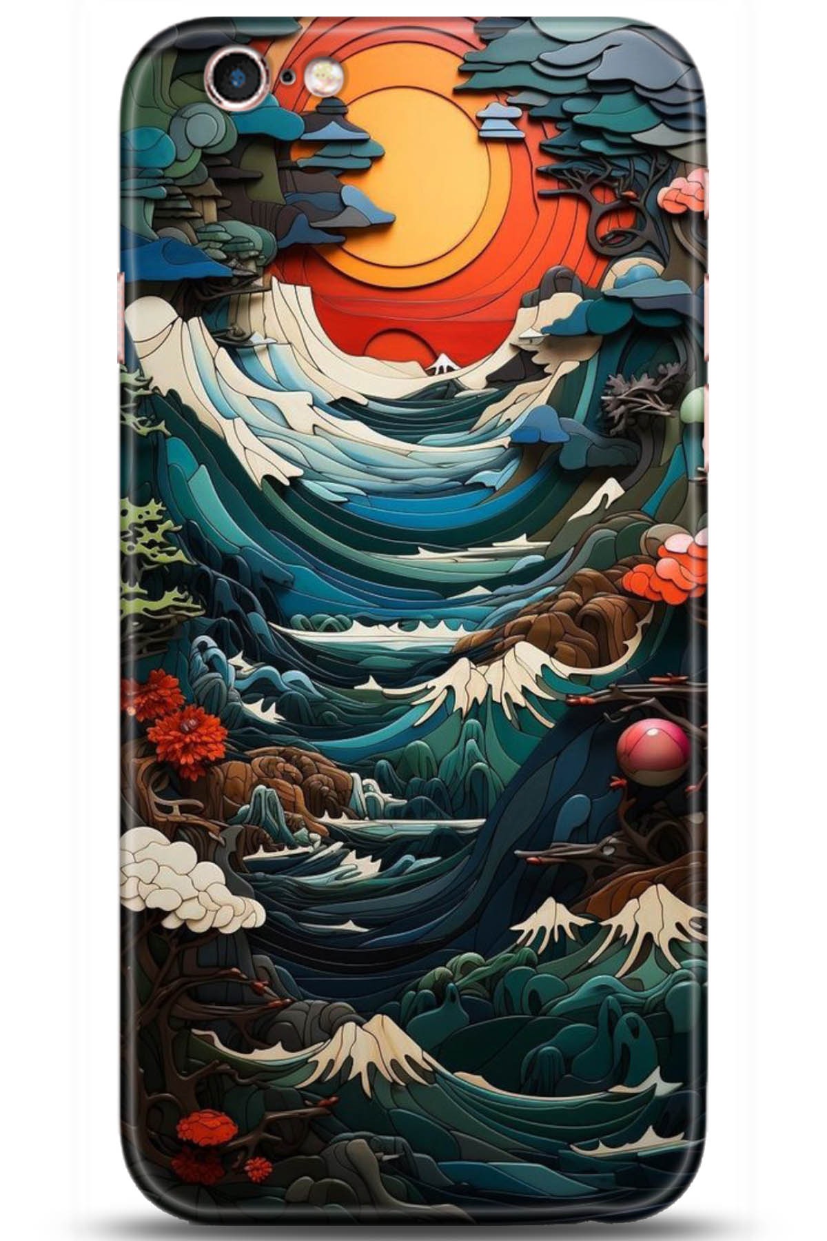 Apple iPhone 6S Plus Uyumlu Kılıf HD Baskılı Kılıf - Followed Institution 5009