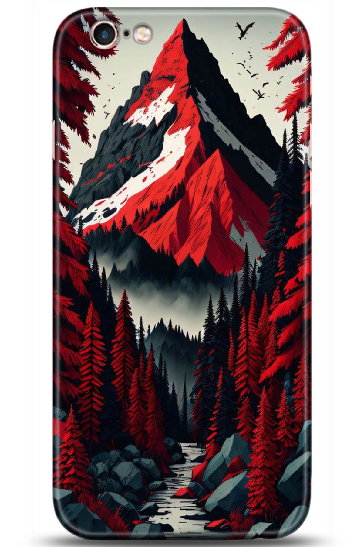 Apple iPhone 6S Plus Uyumlu Kılıf HD Baskılı Kılıf - Followed Institution 5196