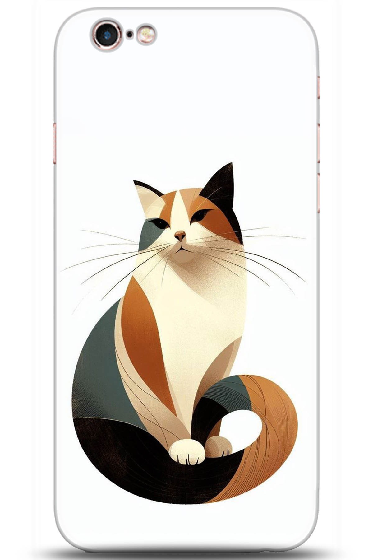 Apple iPhone 6S Plus Uyumlu Kılıf HD Baskılı Kılıf - Followed Institution 5213