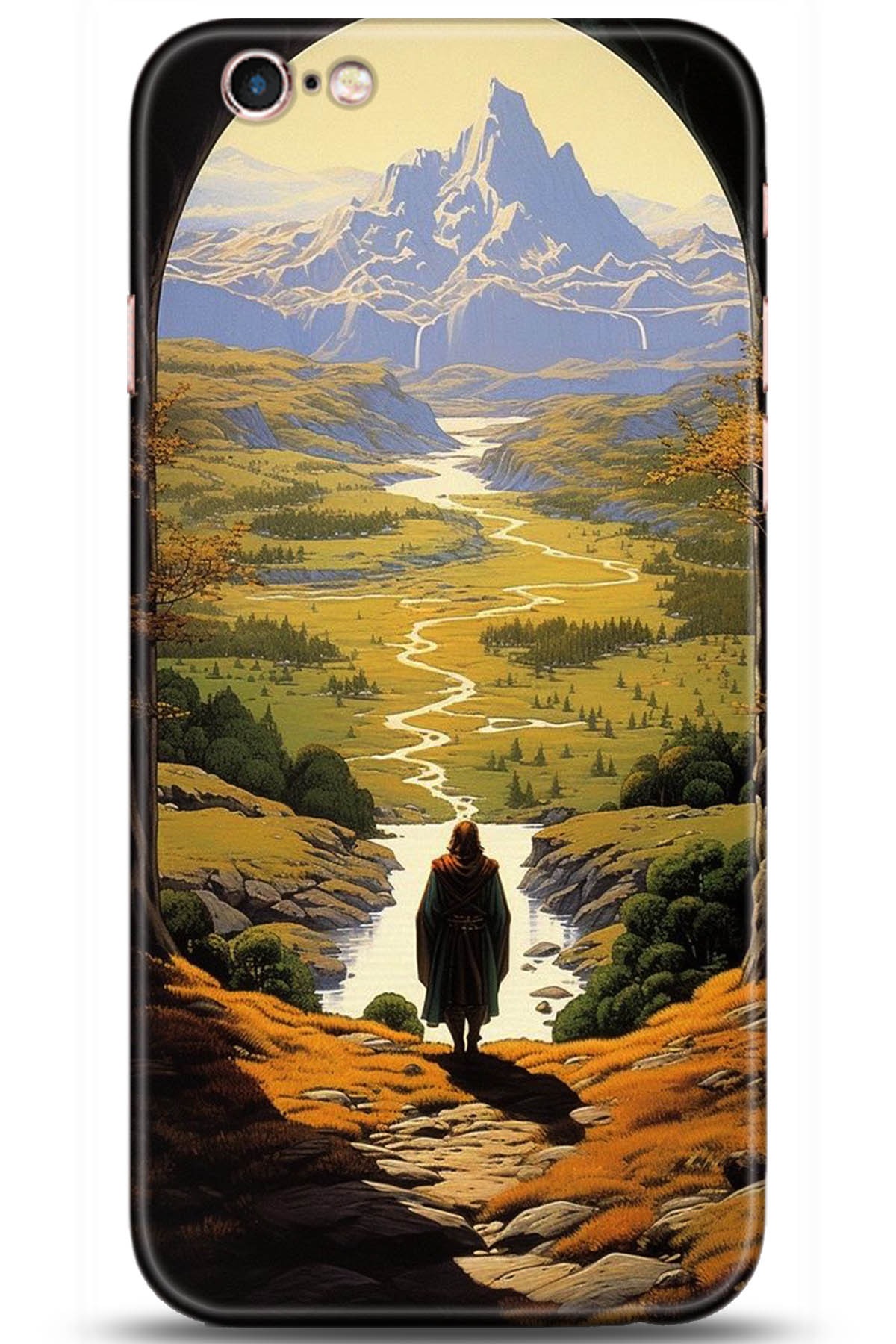 Apple iPhone 6S Plus Uyumlu Kılıf HD Baskılı Kılıf - Followed Institution 5263