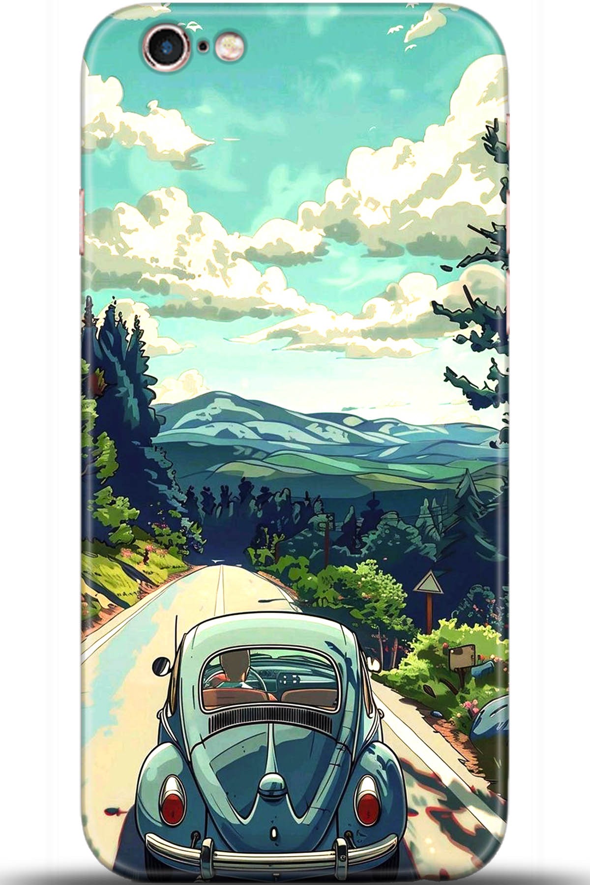 Apple iPhone 6S Plus Uyumlu Kılıf HD Baskılı Kılıf - Followed Institution 5563