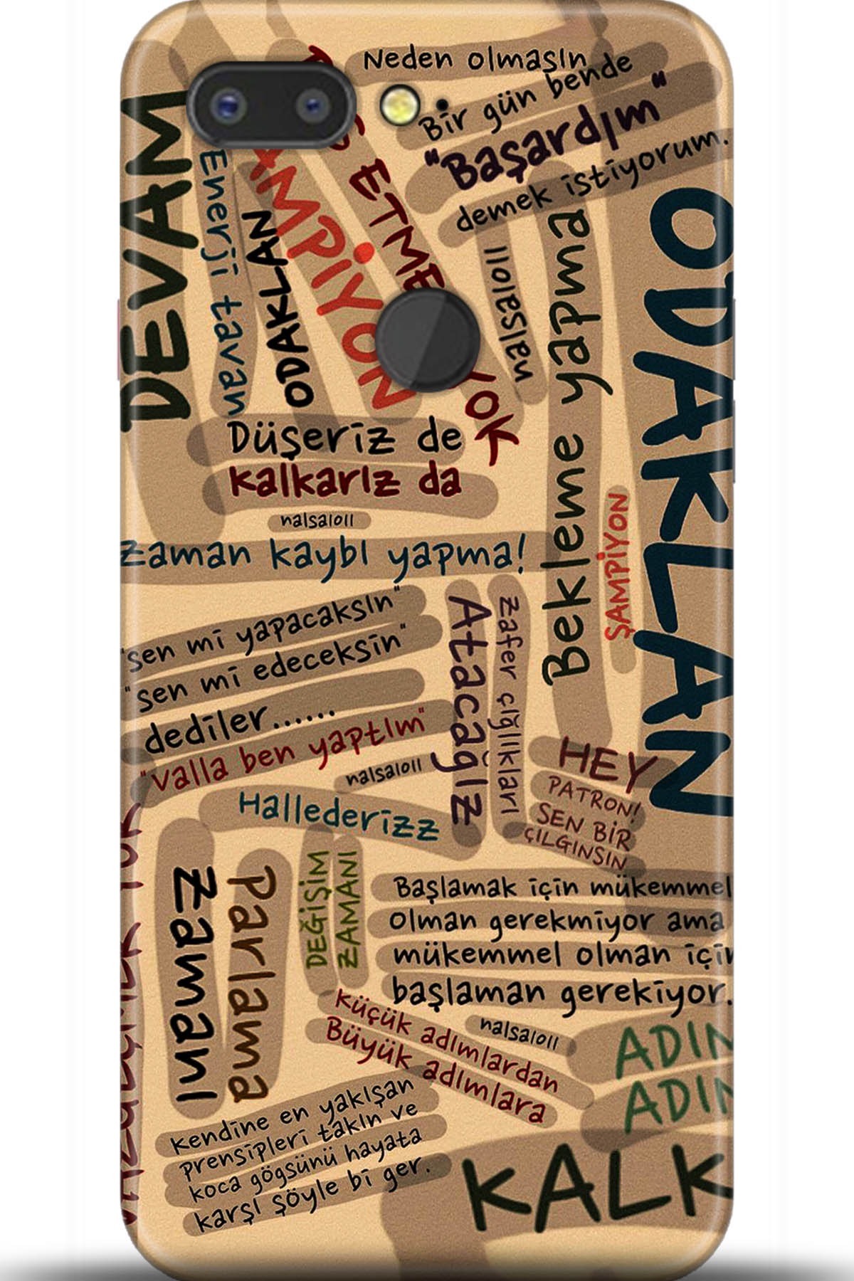 General Mobile GM 9 Pro Uyumlu Kılıf HD Baskılı Kılıf - Followed Institution 5586