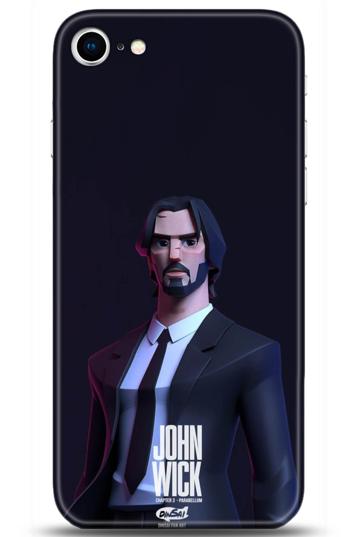 Apple iPhone 7 Uyumlu Kılıf HD Baskılı Kılıf - Followed Institution 5018