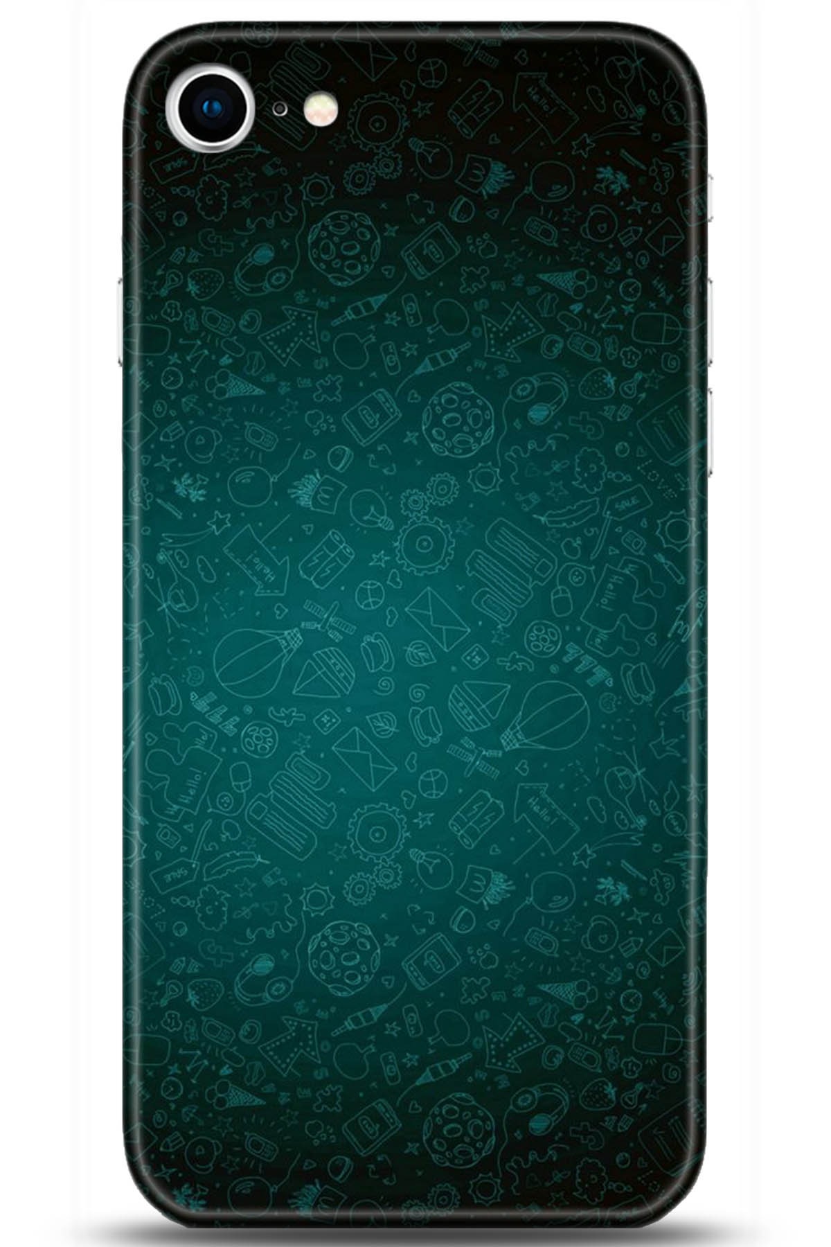 Apple iPhone 7 Uyumlu Kılıf HD Baskılı Kılıf - Followed Institution 5255