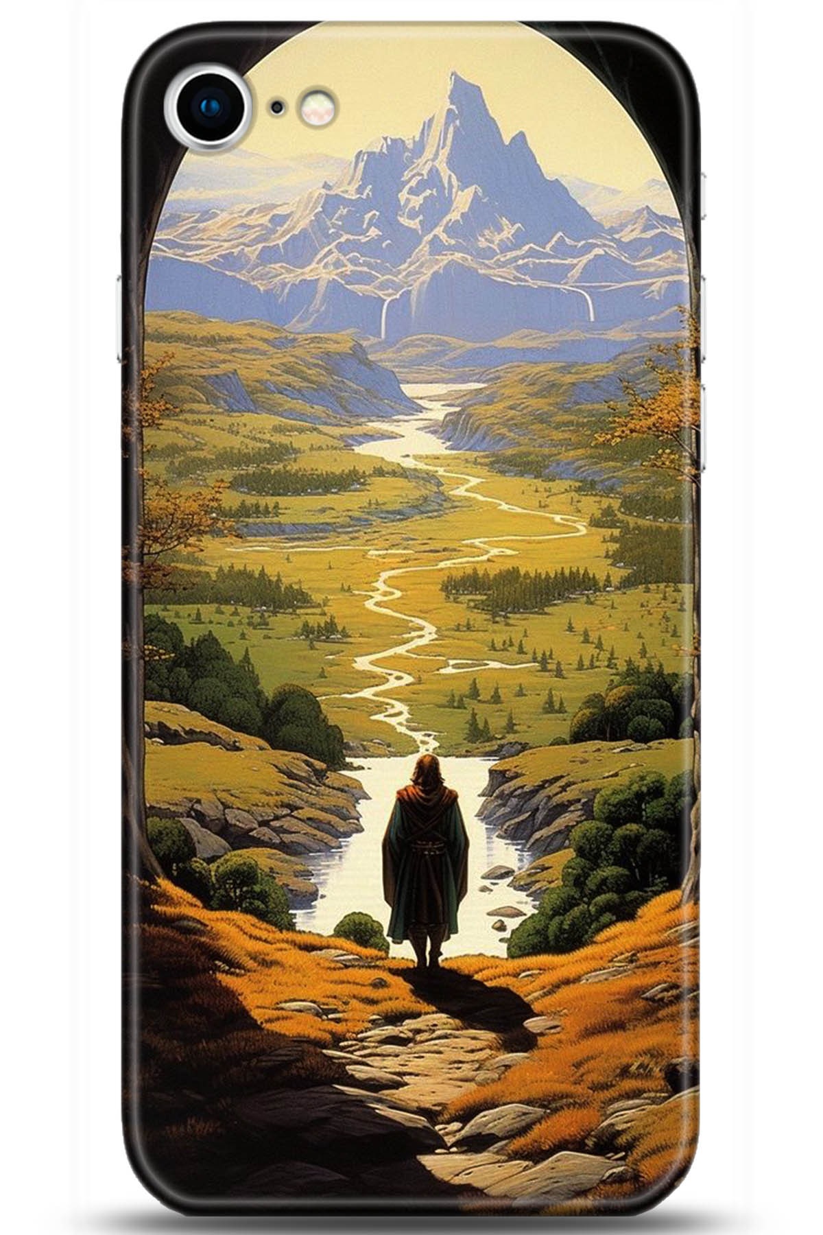 Apple iPhone 7 Uyumlu Kılıf HD Baskılı Kılıf - Followed Institution 5263