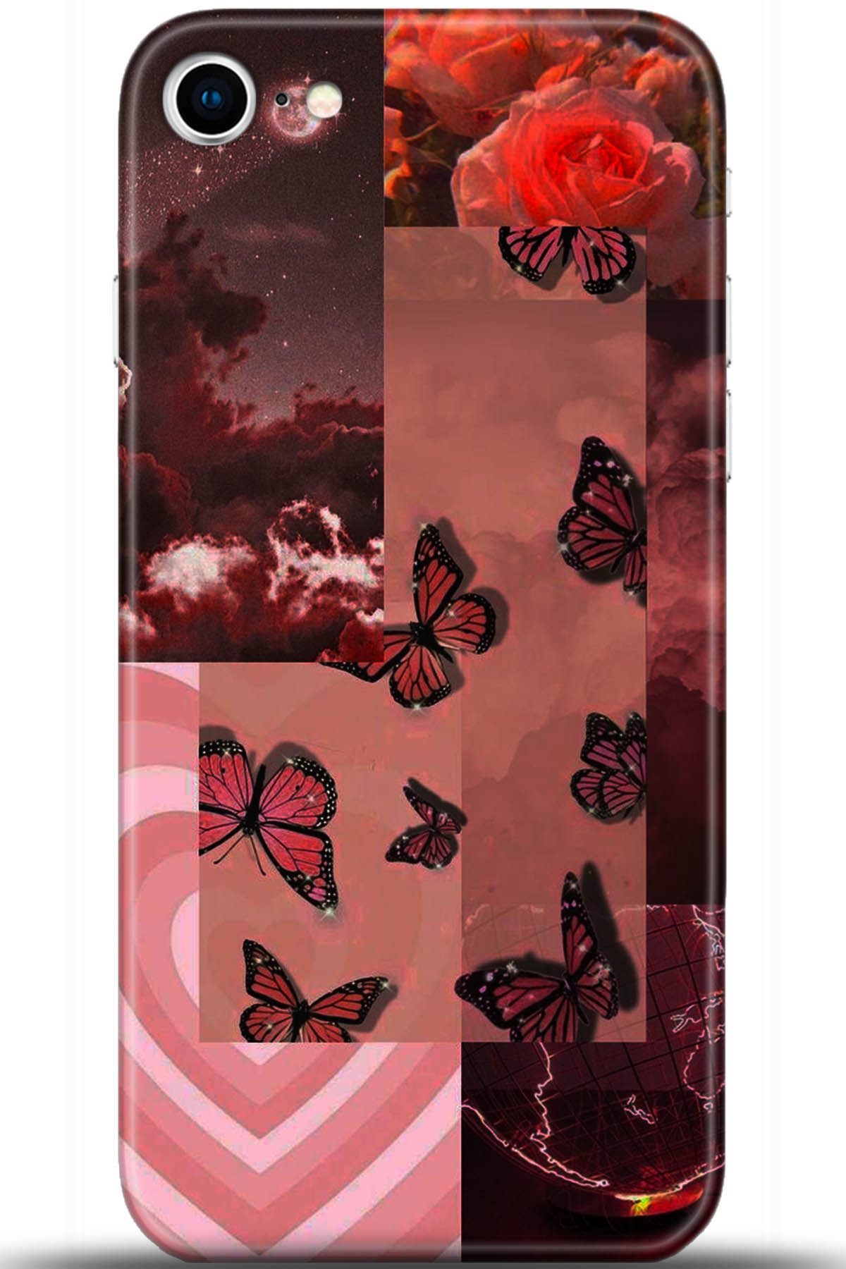 Apple iPhone 7 Uyumlu Kılıf HD Baskılı Kılıf - Followed Institution 5408