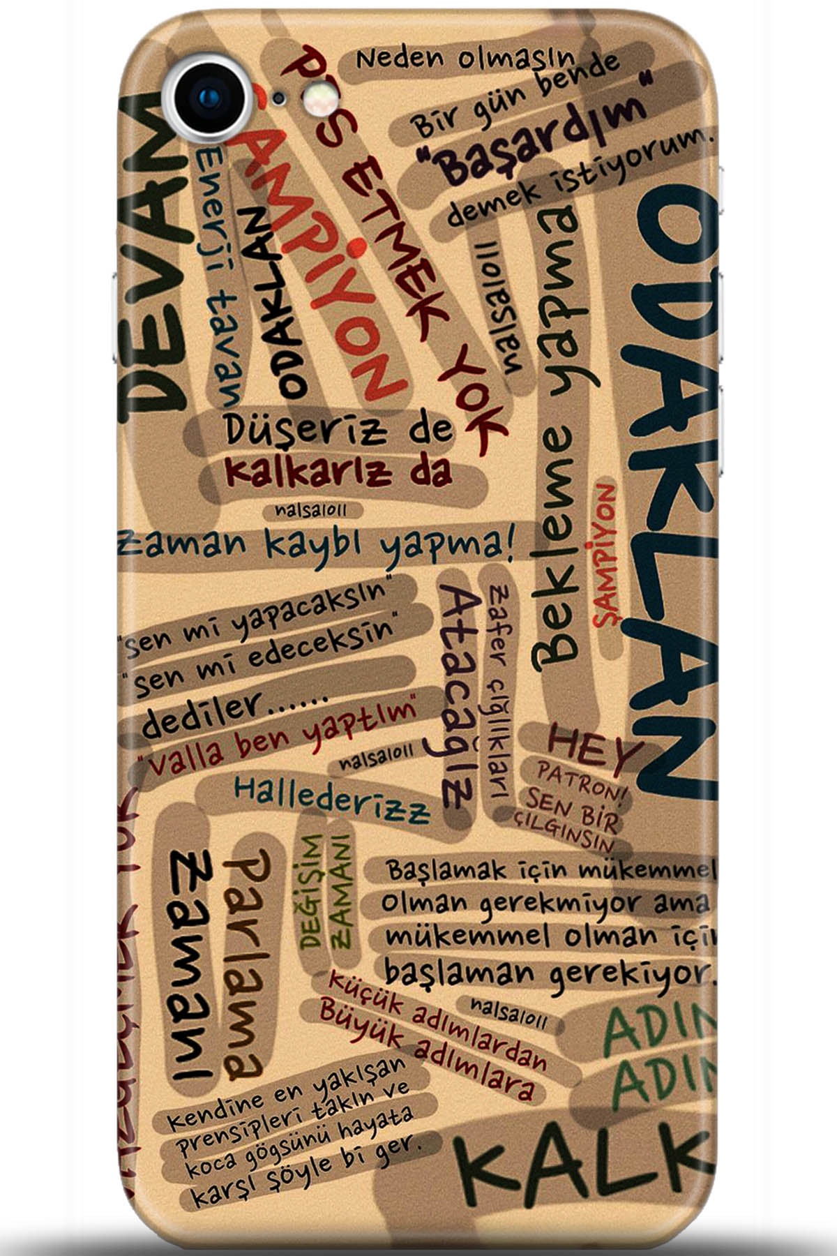 Apple iPhone 7 Uyumlu Kılıf HD Baskılı Kılıf - Followed Institution 5586