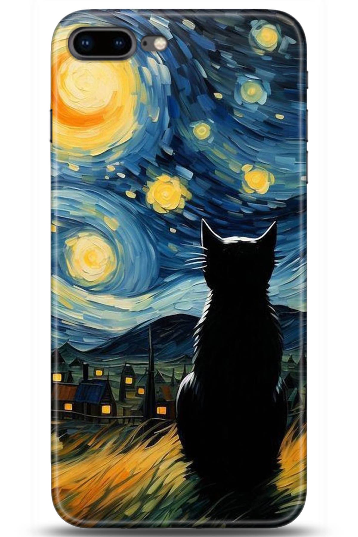 Apple iPhone 8 Plus Uyumlu Kılıf HD Baskılı Kılıf - Followed Institution 5034