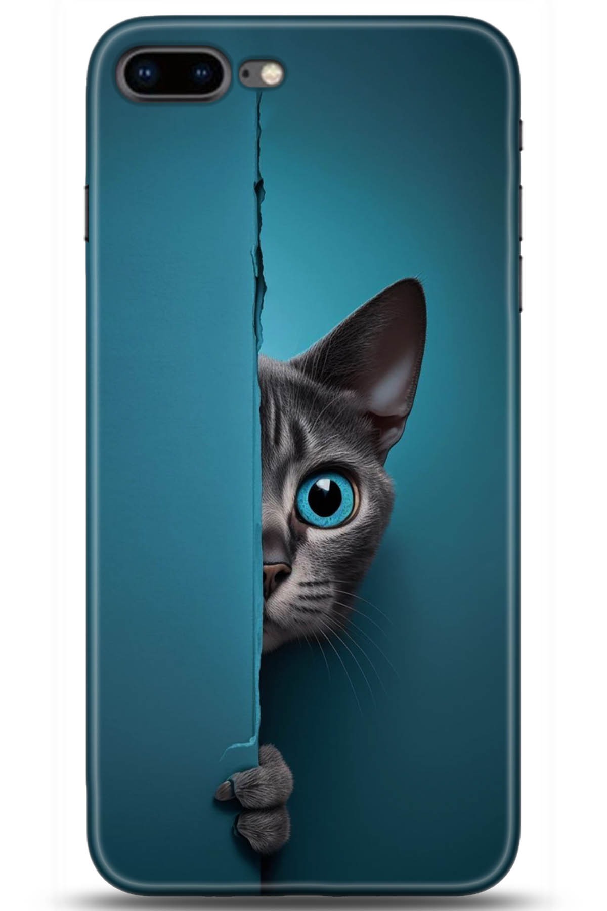 Apple iPhone 8 Plus Uyumlu Kılıf HD Baskılı Kılıf - Followed Institution 5091