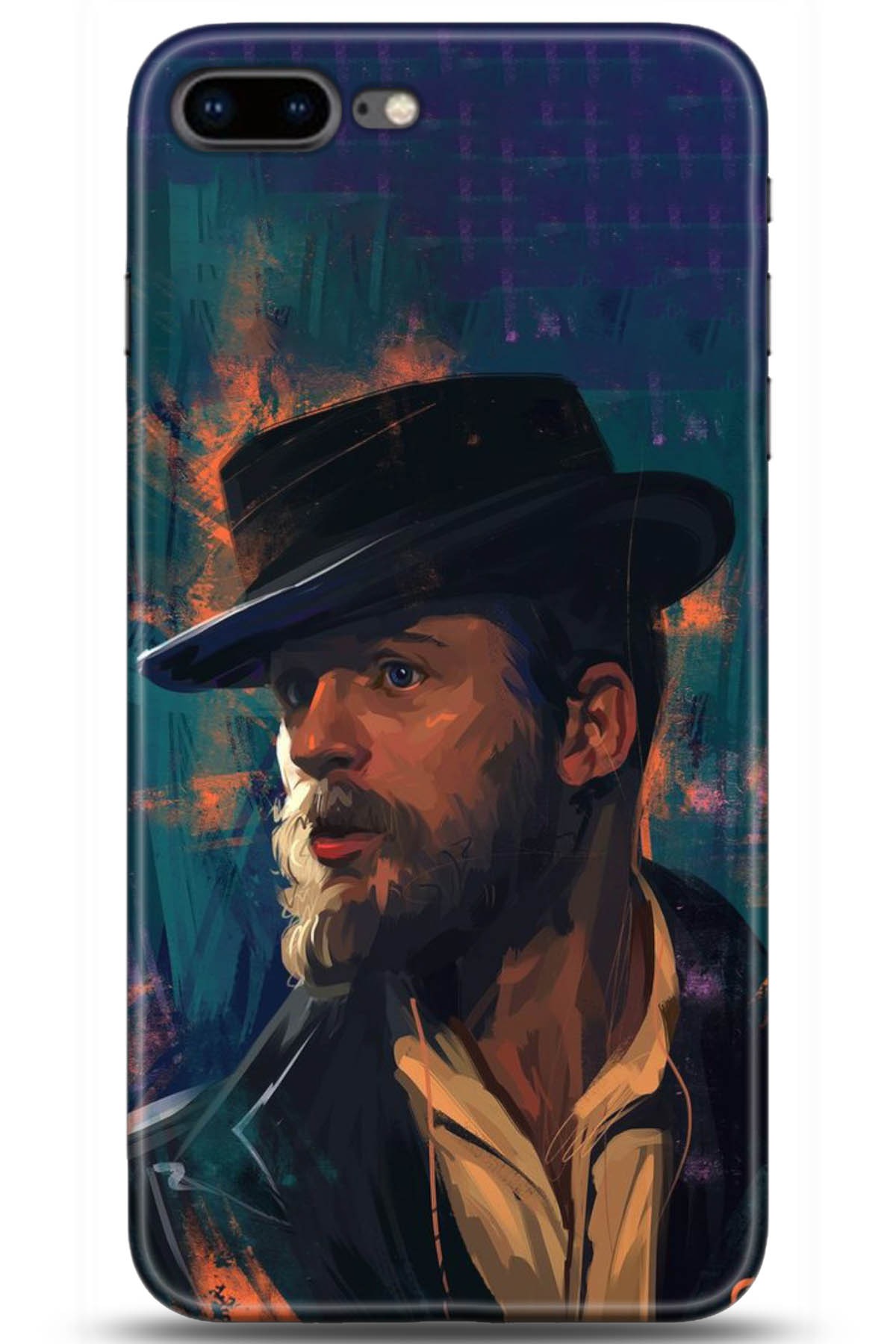 Apple iPhone 8 Plus Uyumlu Kılıf HD Baskılı Kılıf - Followed Institution 5094