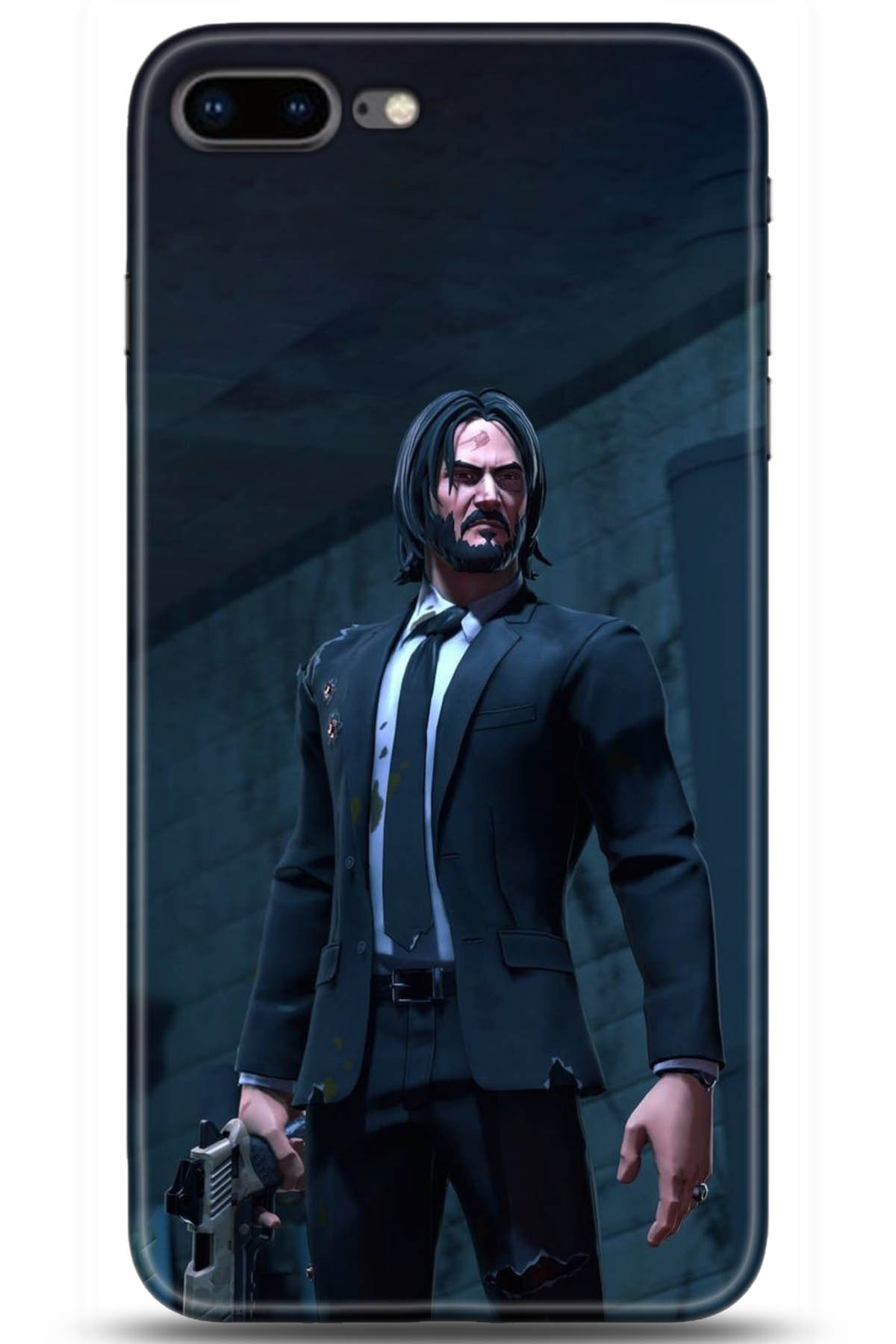 Apple iPhone 8 Plus Uyumlu Kılıf HD Baskılı Kılıf - Followed Institution 5106