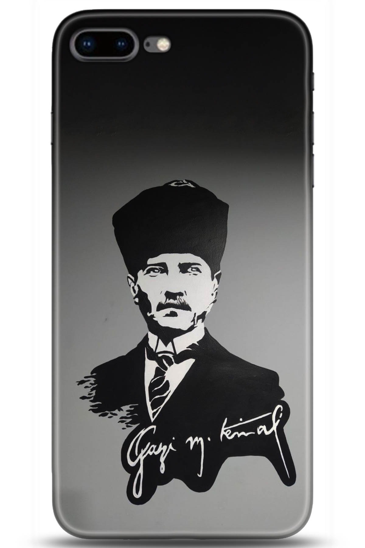 Apple iPhone 8 Plus Uyumlu Kılıf HD Baskılı Kılıf - Followed Institution 5112