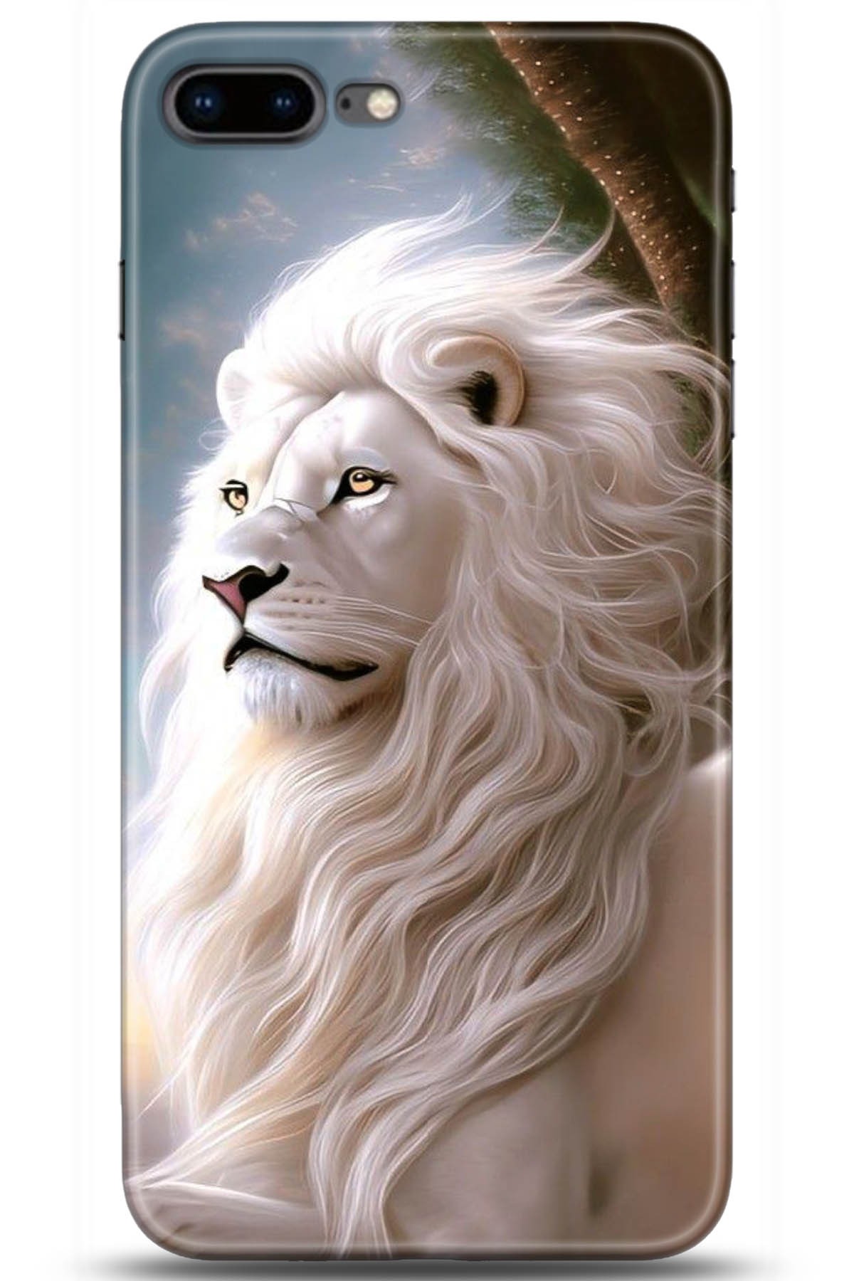 Apple iPhone 8 Plus Uyumlu Kılıf HD Baskılı Kılıf - Followed Institution 5114