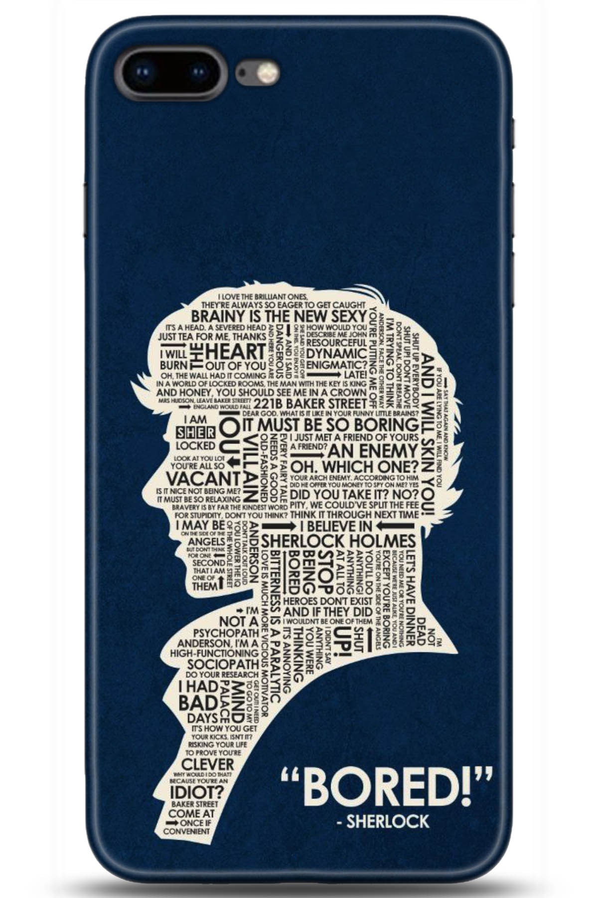 Apple iPhone 8 Plus Uyumlu Kılıf HD Baskılı Kılıf - Followed Institution 5156