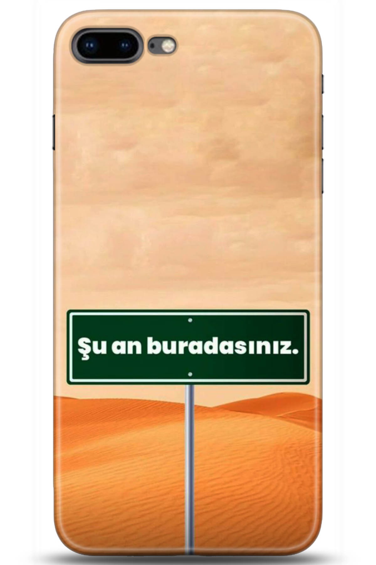 Apple iPhone 8 Plus Uyumlu Kılıf HD Baskılı Kılıf - Followed Institution 5159