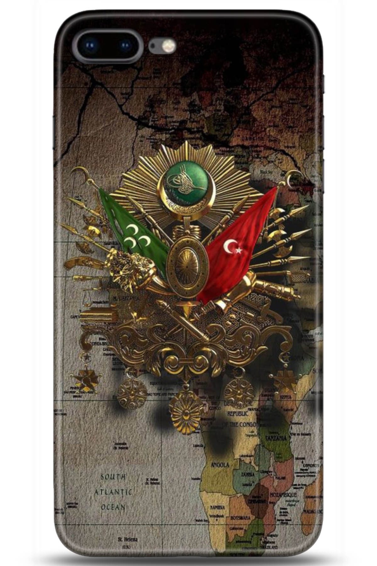 Apple iPhone 8 Plus Uyumlu Kılıf HD Baskılı Kılıf - Followed Institution 5191