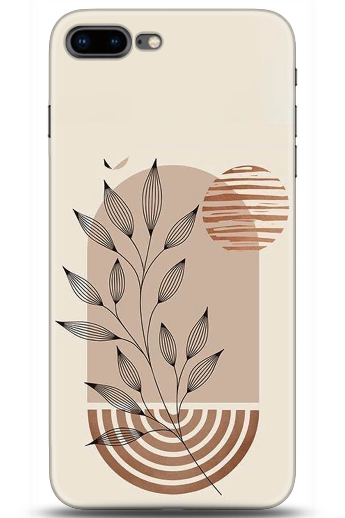 Apple iPhone 8 Plus Uyumlu Kılıf HD Baskılı Kılıf - Followed Institution 5243