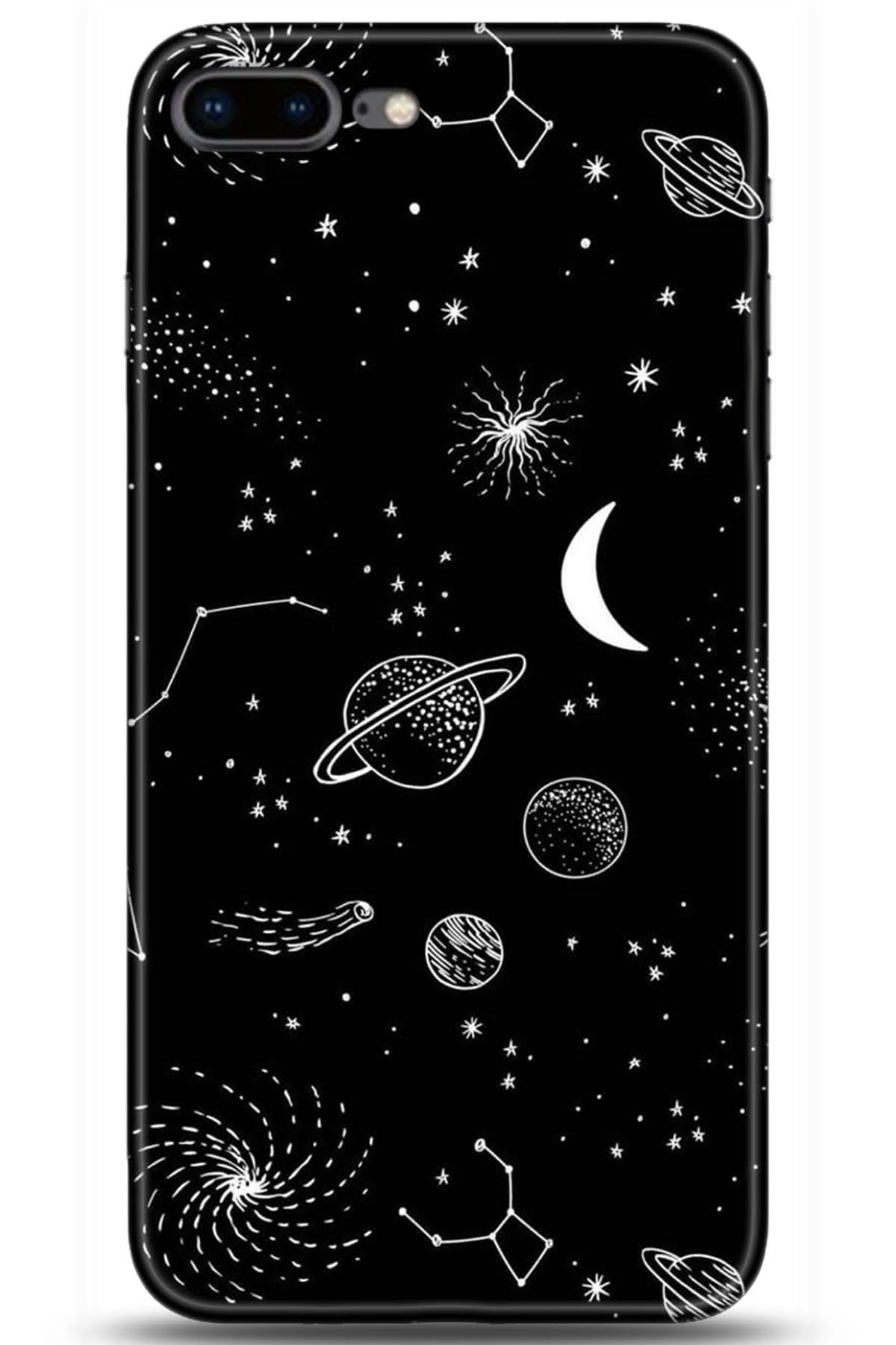 Apple iPhone 8 Plus Uyumlu Kılıf HD Baskılı Kılıf - Followed Institution 5302