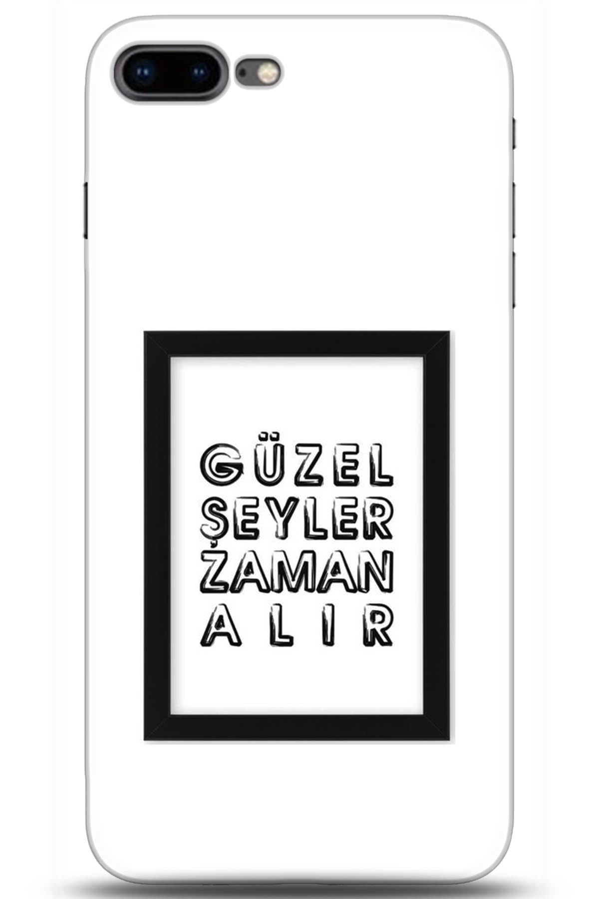 Apple iPhone 8 Plus Uyumlu Kılıf HD Baskılı Kılıf - Followed Institution 5307