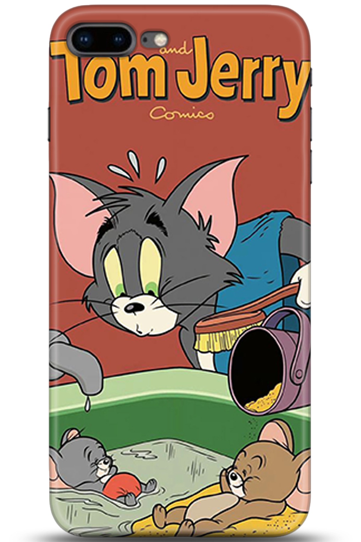 Apple iPhone 8 Plus Uyumlu Kılıf HD Baskılı Kılıf - Followed Institution 5337