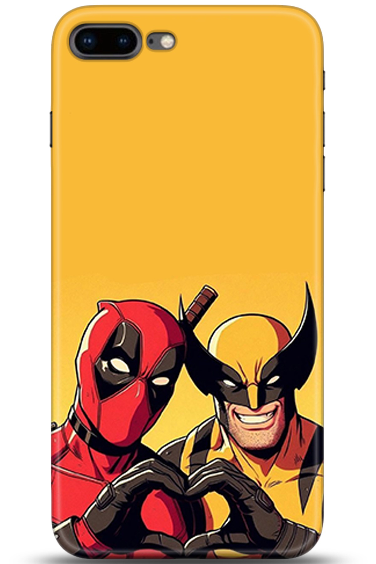 Apple iPhone 8 Plus Uyumlu Kılıf HD Baskılı Kılıf - Followed Institution 5349