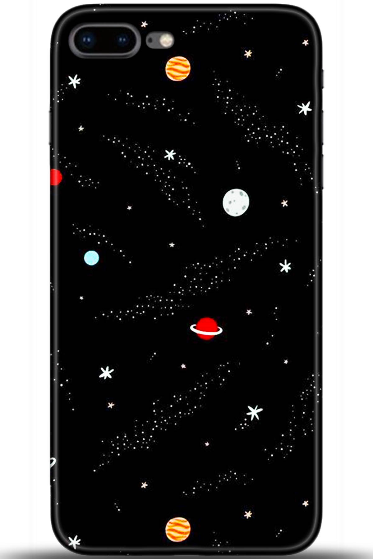 Apple iPhone 8 Plus Uyumlu Kılıf HD Baskılı Kılıf - Followed Institution 5485