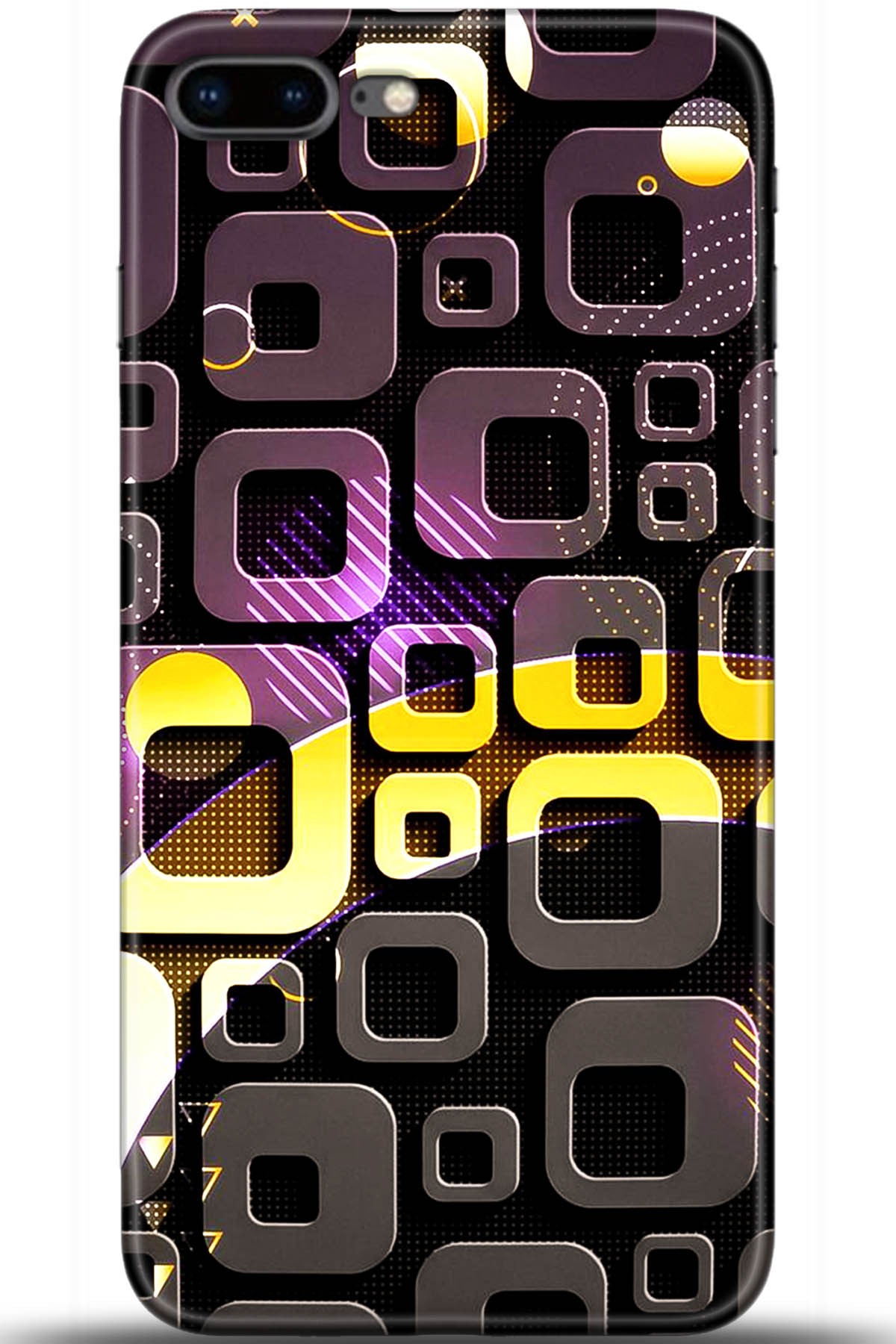 Apple iPhone 8 Plus Uyumlu Kılıf HD Baskılı Kılıf - Followed Institution 5526