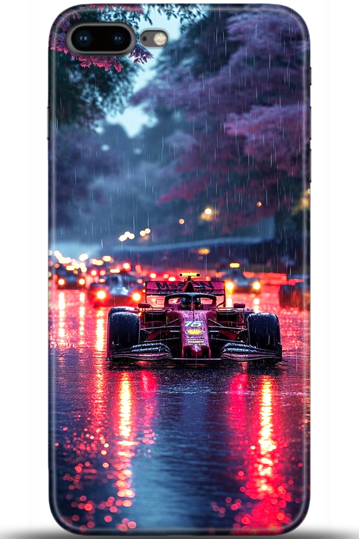 Apple iPhone 8 Plus Uyumlu Kılıf HD Baskılı Kılıf - Followed Institution 5544