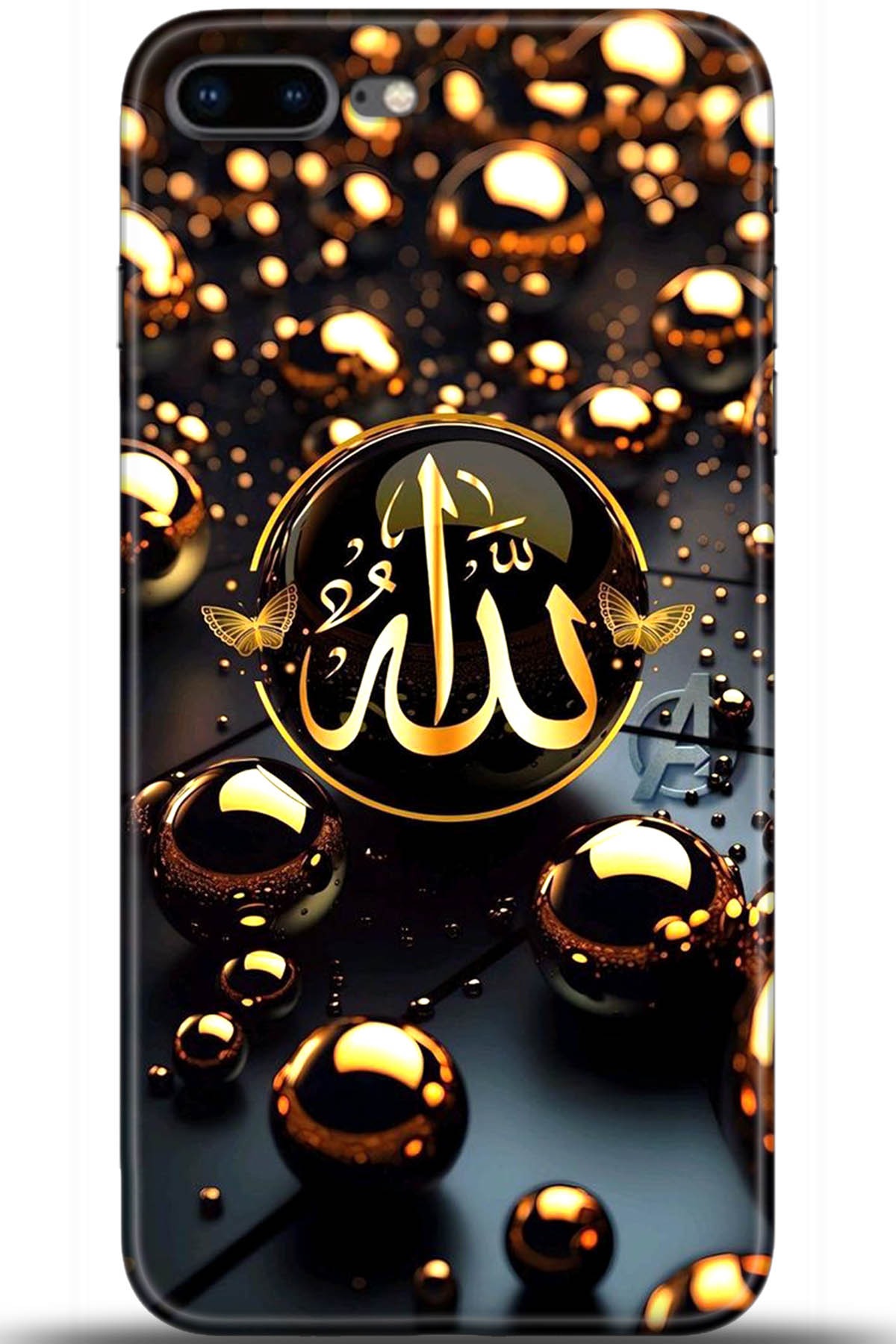 Apple iPhone 8 Plus Uyumlu Kılıf HD Baskılı Kılıf - Followed Institution 5613