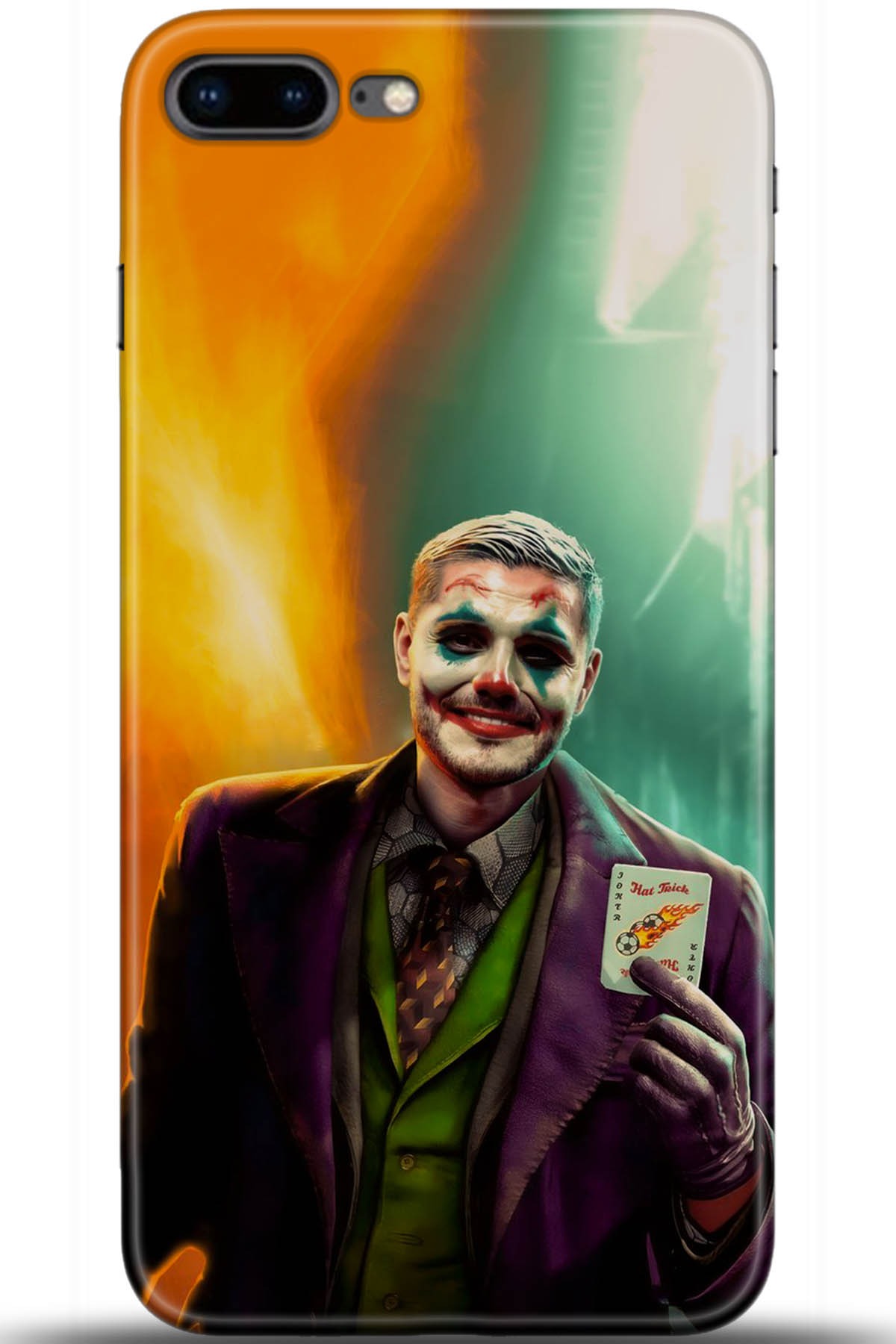 Apple iPhone 8 Plus Uyumlu Kılıf HD Baskılı Kılıf - Followed Institution 5636