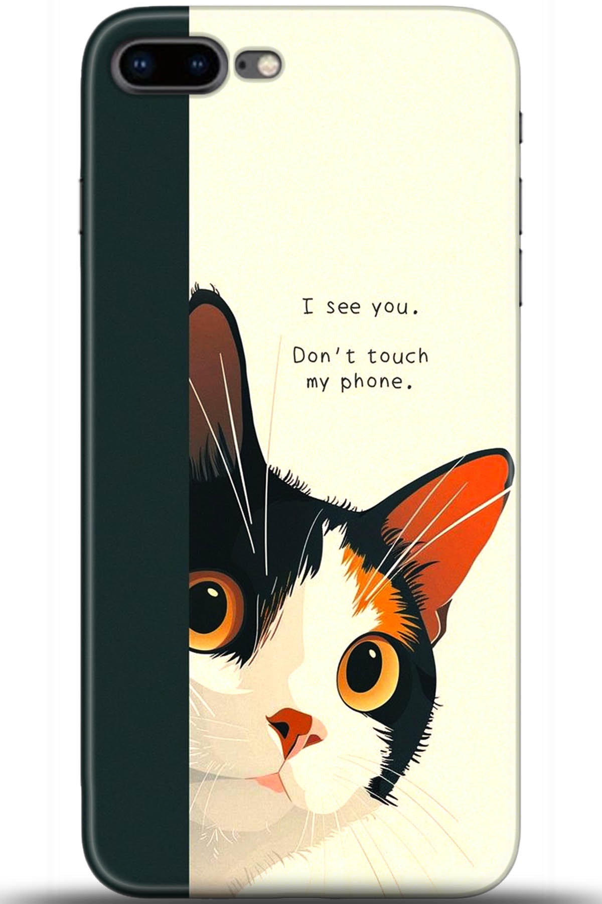 Apple iPhone 8 Plus Uyumlu Kılıf HD Baskılı Kılıf - Followed Institution 5649