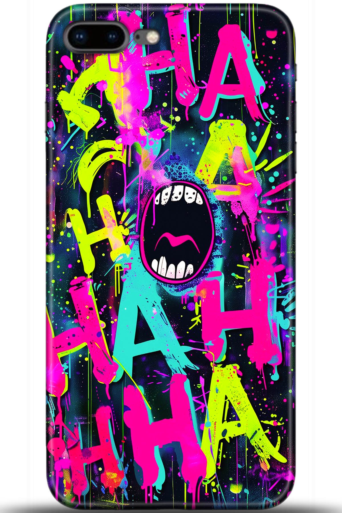 Apple iPhone 8 Plus Uyumlu Kılıf HD Baskılı Kılıf - Followed Institution 5672